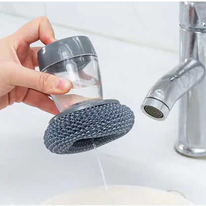 ⚡ BIG SALE - HALF PRICE⚡Kitchen Soap Press Dispensing Palm Brush