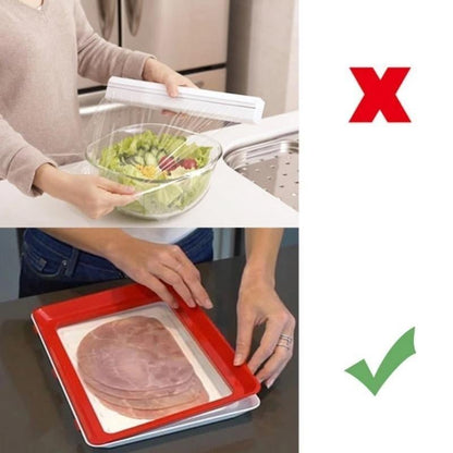 🔥 Environmentally friendly design - Reusable Food Preserving Tray🥰