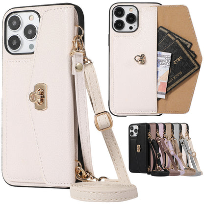 Handbag phone Case with Soft Silicone Chain for Women