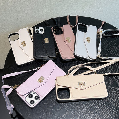 Handbag phone Case with Soft Silicone Chain for Women