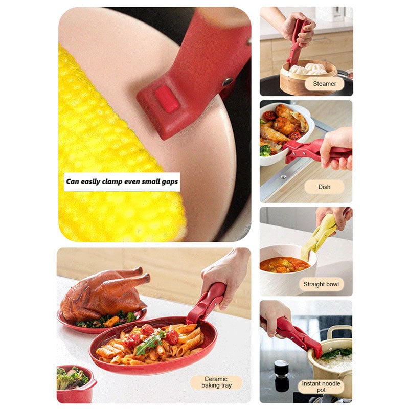 ✨✨Multi-Purpose Anti-Scald Bowl Holder Clip for Kitchen