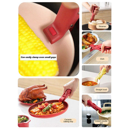 ✨✨Multi-Purpose Anti-Scald Bowl Holder Clip for Kitchen