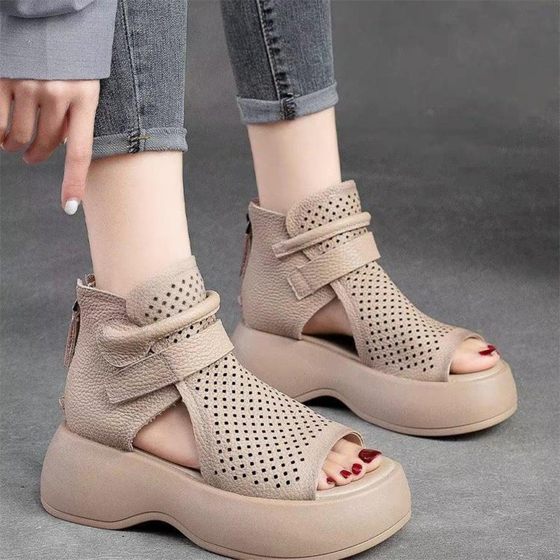 Women's Open Toe Boots Sandals